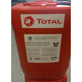 Масло моторное TOTAL RUBIA POLYTRAFIC 10W40  E-3 E-4  канистра 20 литров