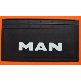 Брызговик колесный задний MAN рельефная надпись зад (650х350)