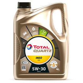 Масло моторное TOTAL (4L +) SAE 5W30; ACEA C2; CITROEN B71 2290; PEUGEOT B71 2290