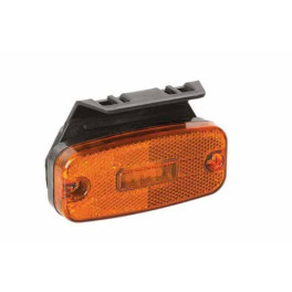 Габаритный фонарь боковой оранж (герлянда) LED с кронштейном