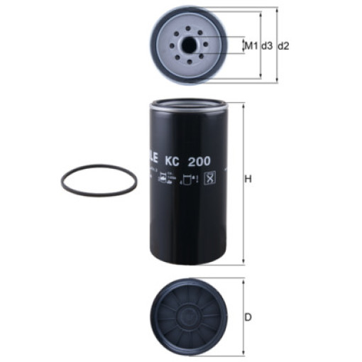 Топливный фильтр сепаратора MB Actros