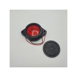 Габаритный фонарь светодиодный красный 4LED 24V