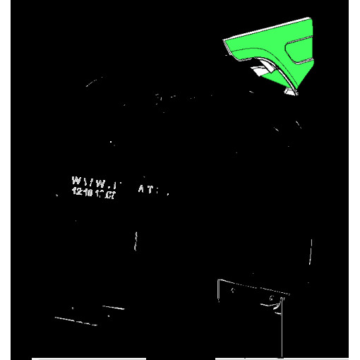 Елемент крила переднього [задній] R SCANIA P, R [5 серія]