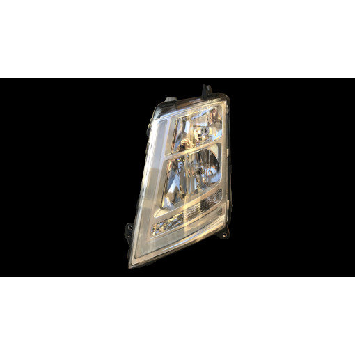 Фара передняя ел/керування з протитуманкою chrome LH Volvo FH4, FM4,