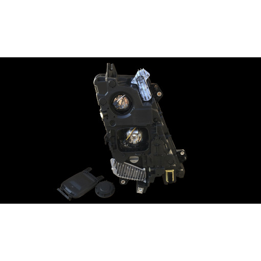 Фара передняя ел/керування з протитуманкою chrome LH Volvo FH4, FM4,