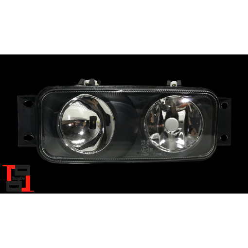 Протитуманна фара з алюмінієвим рефлектором та фішкою LH SCANIA 4 e-mark,