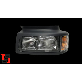Фара головного світла good [к-кт] без кроншт. LH Renault old Premium, Midlum e-mark,
