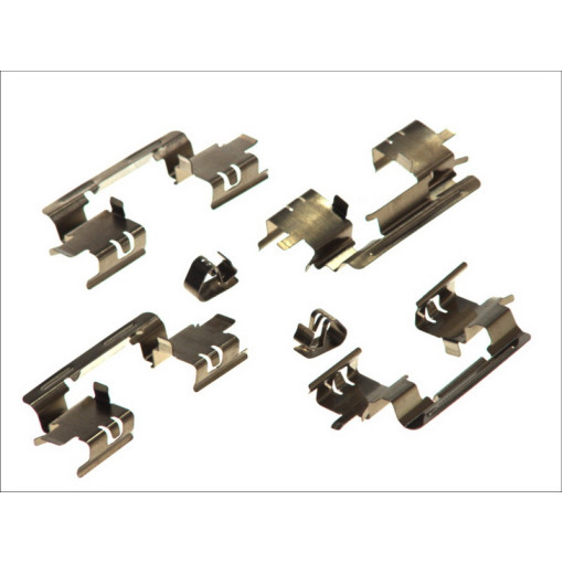 Монтажний набір задніх гальмівних накладок Перед TOYOTA CAMRY 2.4/3.0 08.01-11.06 Монтажний комплект дискових гальм. колодок