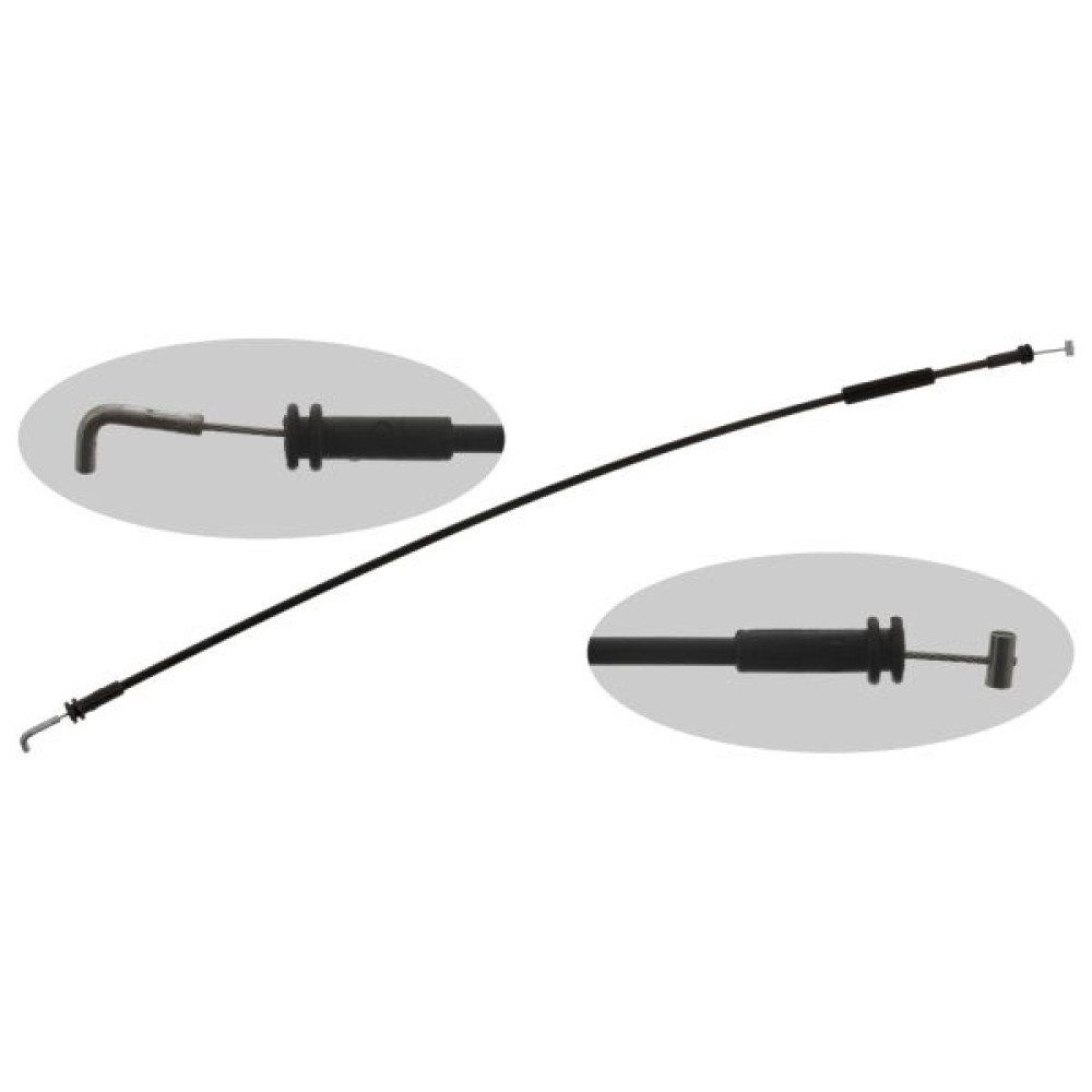 Трос ручки двери Лів/Прав (L-695мм) MAN TGA, TGL I, TGM I 06.99-