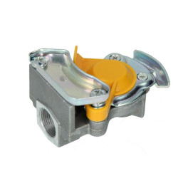 Груша пневматична без клапана M22x1,5 желтая