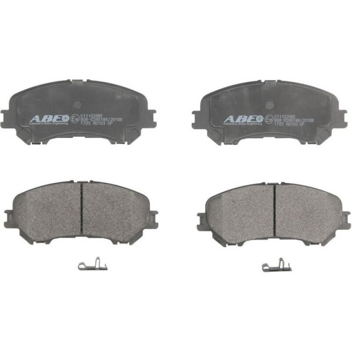 Тормозные колодки передние NISSAN QASHQAI II, X-TRAIL, X-TRAIL III; RENAULT KADJAR, KOLEOS II