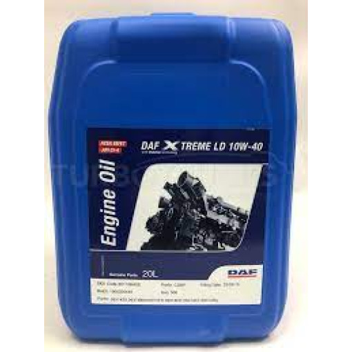 Масло моторное DAF EURO 5 10W40 Xtreme 20L канистра