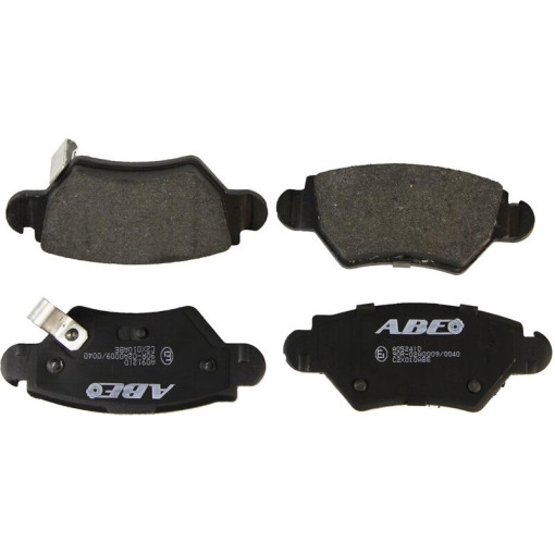 Тормозные колодки задний CHEVROLET CORSA; OPEL ASTRA F, ASTRA F CLASSIC, ASTRA G, ZAFIRA A, ZAFIRA B 1.2-2.2D 08.94-12.10