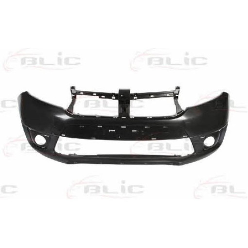 Бампер передний DACIA SANDERO 10.12-12.16 STEPWAY, з отвором для галогенних фар, під фарбування