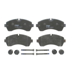 Комплект гальмівних колодок передніх SPRINTER VW CRAFTER 30-35 MERCEDES ESPRINTER (B910), SPRINTER 3,5-T (B906), SPRINTER 3,5-T (B907), SPRINTER 3 1.8-
