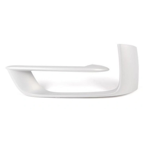 Накладка решітки бампера Передн лівий (нижн, PURE EXPERIENCE, пластик, сріблястий) BMW X5 07.13-06.