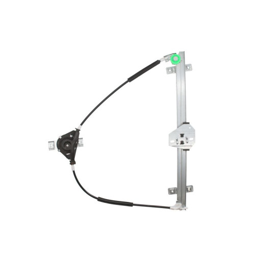 Склопідіймач передній лівий (ручний) VW GOLF II, JETTA II 08.83-12.92