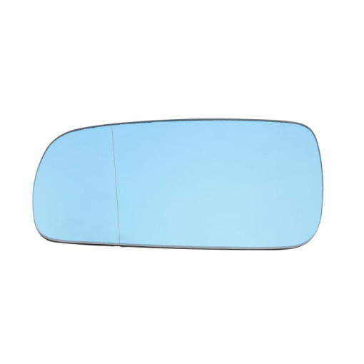 Скло дзеркала зовнішнього Лів (асферичне, обігрів, блакитне) SKODA OCTAVIA 09.96-12.10 Скло зовнішнь