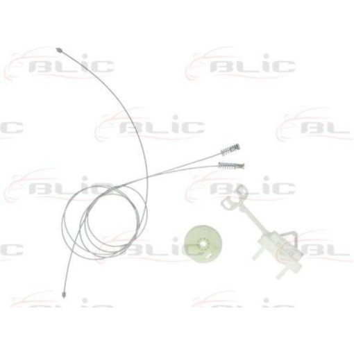 Ремкомплект склопідіймача переднього лівий (комплект) CITROEN JUMPER; FIAT DUCATO; PEUGEOT BOXER 04.06- Ялин