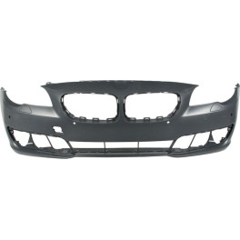 Бампер передній з отворами для омивача фар, з отворами для датчиків парктроніка, під фарбування BMW Бампер передній з отворами для омивача фар, з отворами для датчиків парктроніка, під фарбування BMW