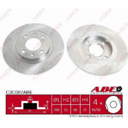 Диск тормозной передн лев/прав (без маточини CITROEN BX; PEUGEOT 305, 305 II, 405 I, 405 II 1.1-2.0 09.82-05.97 Диск тормозной Диск тормозной передн лев/прав (без маточини CITROEN BX; PEUGEOT 305, 305 II, 405 I, 405 II 1.1-2.0 09.82-05.97 Диск тормозной