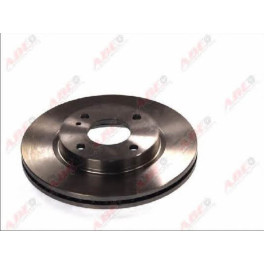 Диск тормозной передн лев/прав (без маточини FORD FIESTA VI, KA+ 1.0-1.6D 06.08 Диск тормозной передн лев/прав (без маточини FORD FIESTA VI, KA+ 1.0-1.6D 06.08