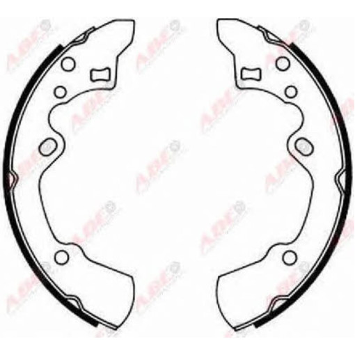 Гальмівні колодки MAZDA 626 III 1.8/2.0/2.0D 06.87-05.92