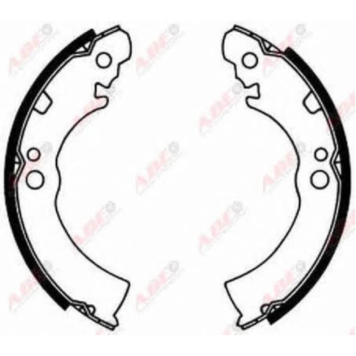 Гальмівні колодки NISSAN CHERRY III, SUNNY I, SUNNY II 1.3-1.7D 03.82-10.91