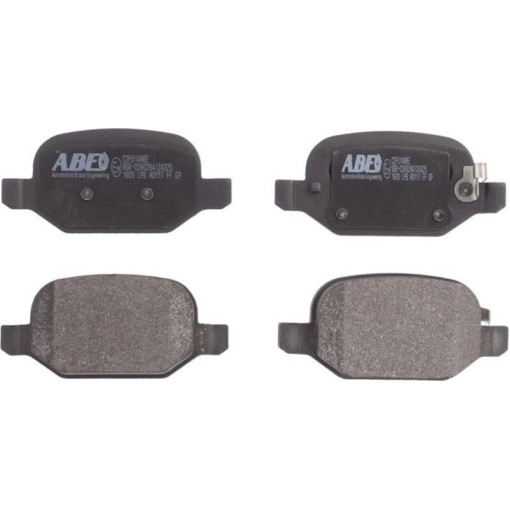 Тормозные колодки задние FIAT 500L 0.9-1.6D 09.12