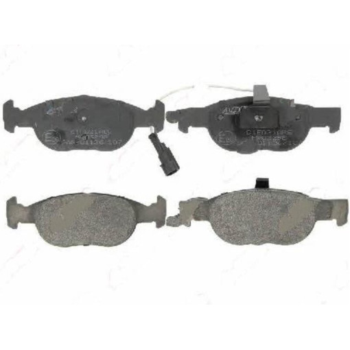 Тормозные колодки передние FIAT BRAVA, BRAVO I, MAREA; LANCIA DELTA II 1.2-1.9D 10.94-12.02Тормозные колодки