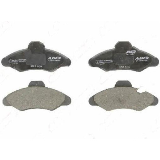 Гальмівні колодки FORD ESCORT '91 EXPRESS, ESCORT '95, ESCORT CLASSIC, ESCORT V, ESCORT VI, FIESTA III, ORION III 1.1-1.8D 03.89-06.01 Компл.