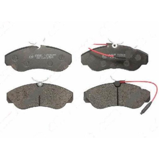 Гальмівні колодки CITROEN JUMPER; FIAT DUCATO; PEUGEOT BOXER 1.9D-2.8D 02.94-04.02 Гальмівні колодки