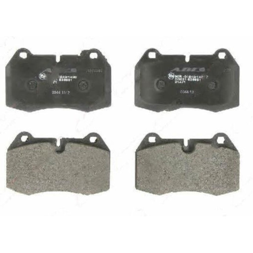 Гальмівні колодки BMW 7 (E38), X6 (E71, E72 2.5D-3.5 10.94-06.14 Гальмівні колодки