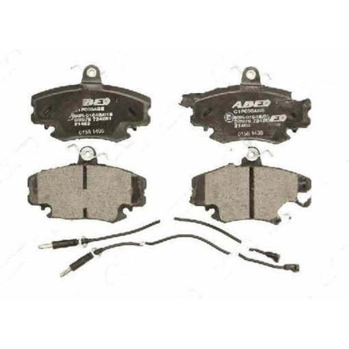 Гальмівні колодки DACIA LOGAN, LOGAN EXPRESS, LOGAN MCV, SANDERO; RENAULT CLIO II, MEGANE I, MEGANE I CLASSIC, MEGANE I COACH, TWINGO I, TWI