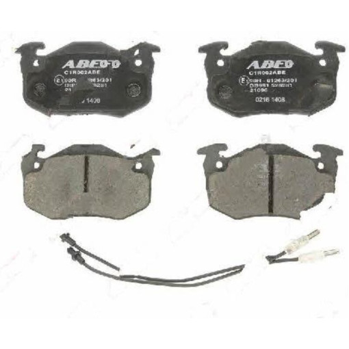 Гальмівні колодки RENAULT RAPID, SUPER 5, TWINGO I 1.0-1.6D 10.84-06.07Гальмівні колодки