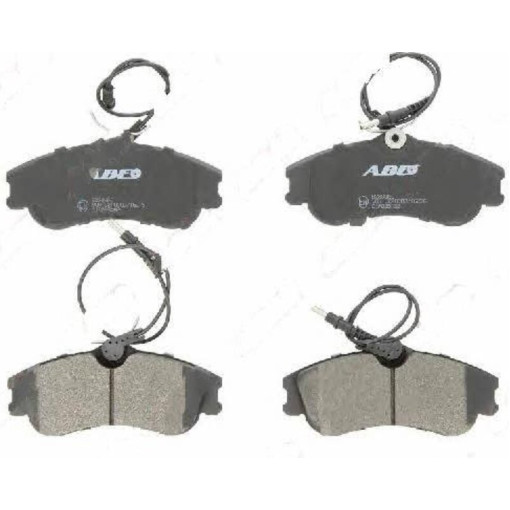 Гальмівні колодки CITROEN BERLINGO, XSARA; PEUGEOT 306, PARTNER, PARTNERSPACE 1.1-Electric 04.93-12.15Гальмівні колодки