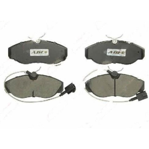 Гальмівні колодки CITROEN JUMPER; FIAT DUCATO; PEUGEOT BOXER 1.9D-2.8D 02.94-04.02 Гальмівні колодки