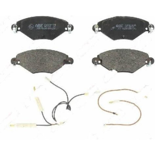 Гальмівні колодки CITROEN C5, C5 I 1.8/2.0/2.0D 03.01-08.04Гальмівні колодки