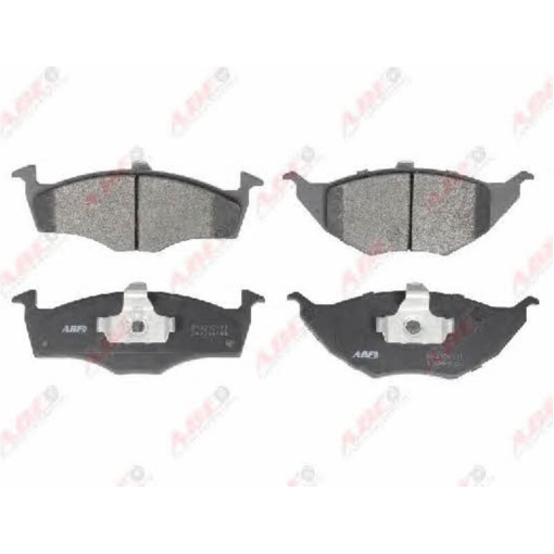 Комплект гальмівних колодок VW LUPO 1.2D 07.99-07.05 Комплект гальмівних колодок