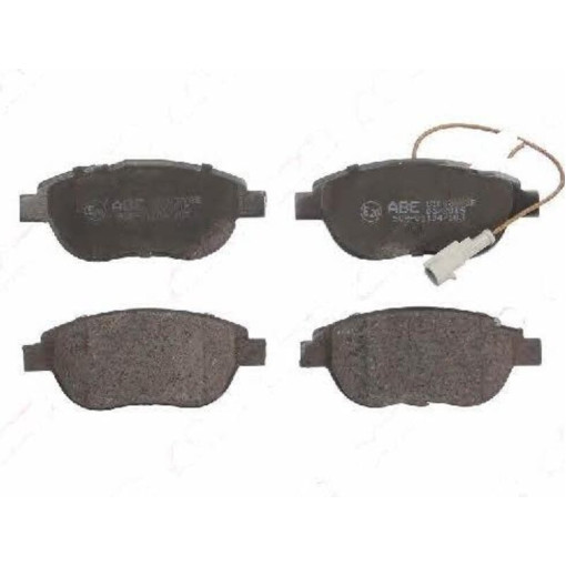 Гальмівні колодки FIAT BRAVO II, GRANDE PUNTO, IDEA, LINEA, MULTIPLA, STILO; LANCIA DELTA III, MUSA 1.3D-1.9D 04.99