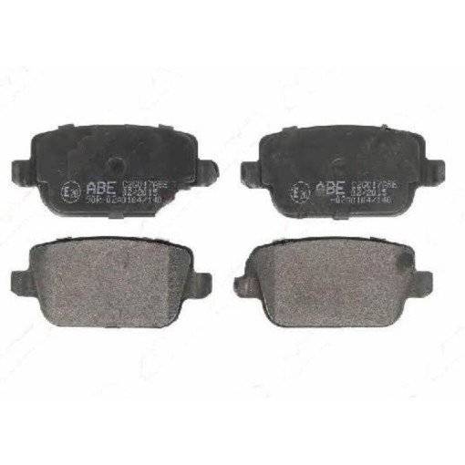 Гальмівні колодки FORD FOCUS II, GALAXY, KUGA I, MONDEO IV, S-MAX; LAND ROVER FREELANDER 2; VOLVO S80 II, V70 III, XC70 II 1.6-4.4 03.06