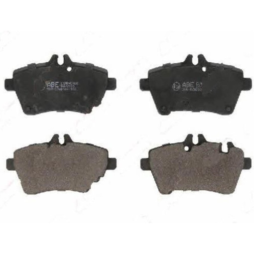 Комплект гальмівних колодок MERCEDES A (W169 1.5/2.0D 09.04-06.12 Комплект гальмівних колодок