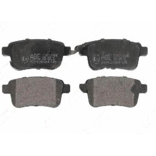 Гальмівні колодки задні Mercedes CITAN (415), CITAN MIXTO (415); RENAULT KANGOO, KANGOO BE BOP, KANGOO EXPRESS 1.2-Electric 02.08