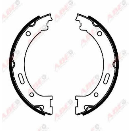 Тормозные колодки ручника JEEP COMMANDER, GRAND CHEROKEE II, GRAND CHEROKEE III 3.0D-6.1 04.99-12.10