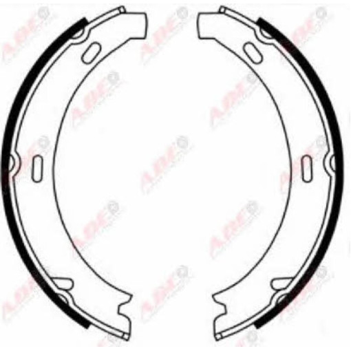 Тормозные колодки ручника Mercedes C (CL203), C T-MODEL (S203), C (W203), CLC (CL203), CLK (A209), CLK (C209), SLK (R171), VANEO (414 1.6-6.2 05.00