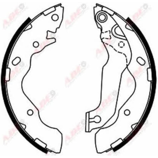 Гальмівні колодки HYUNDAI MATRIX 1.5D/1.6/1.8 06.01-08.10