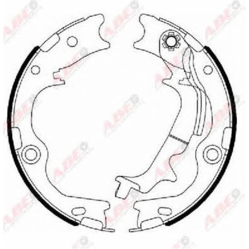 Тормозные колодки ручника HYUNDAI IX35; KIA SPORTAGE 1.6-2.7 09.04-