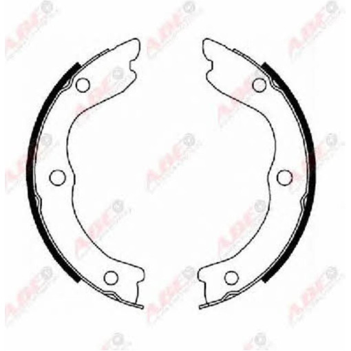 Тормозные колодки ручника NISSAN X-TRAIL 2.0/2.2D/2.5 06.01-11.13