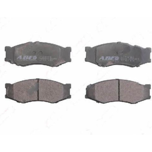 Комплект гальмівних колодок передн INFINITI M30; LDV CUB; NISSAN 300ZX, ALMERA I, AVENIR, BLUEBIRD, CABSTAR, CABSTAR E, CEDRIC, LAUREL, MICRA IV, NAVARA, NAVARA NP300 1.2-4.0 06.80-