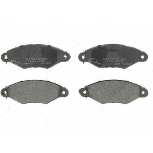 Комплект тормозных колодок CITROEN XSARA, XSARA/HATCHBACK, XSARA/KOMBI; NISSAN KUBISTAR; PEUGEOT 106 II, 206, 306, J5; RENAULT KANGOO, KANGOO EXPRESS, THALIA I 1.0-Electric 09.90-